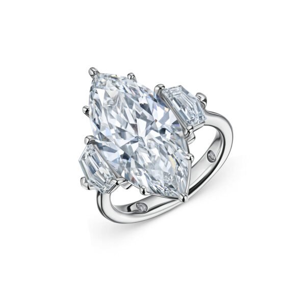 Marquise Cut Diamond Engagement Ring