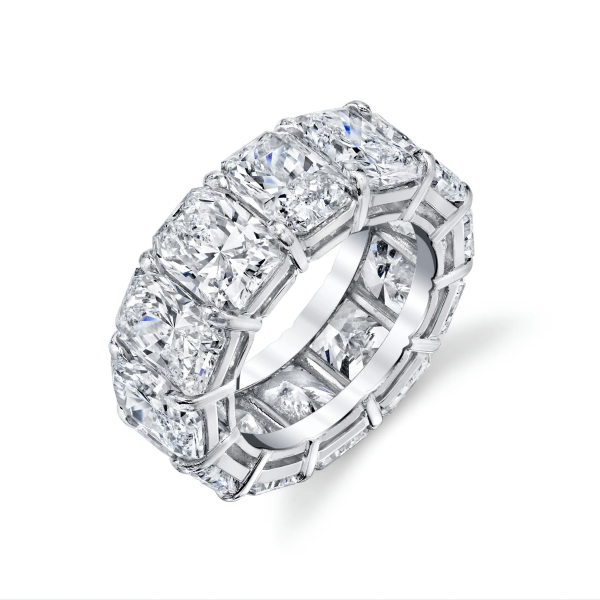 Radiant Lab-Grown Diamond Eternity Band