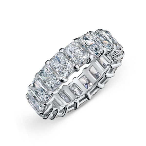 Radiant Cut Lab-Grown Diamond Eternity Band